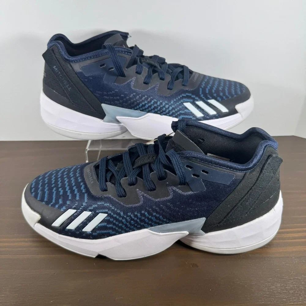 adidas DON Issue 4 Basketball Shoes Team Navy Donovan Mitchell Size 9.5 Mens New